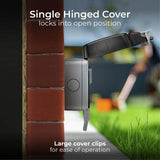 BG 2 gang smart outdoor switched socket grey, imported from the UK