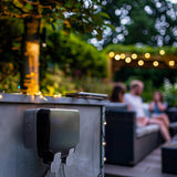 BG 2 gang smart outdoor switched socket grey, imported from the UK