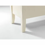 Julian Bowen Davenport shoe storage bench white oak finish (British brand)
