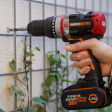 Worx WX354.9 cordless hammer drill 20V, UK version
