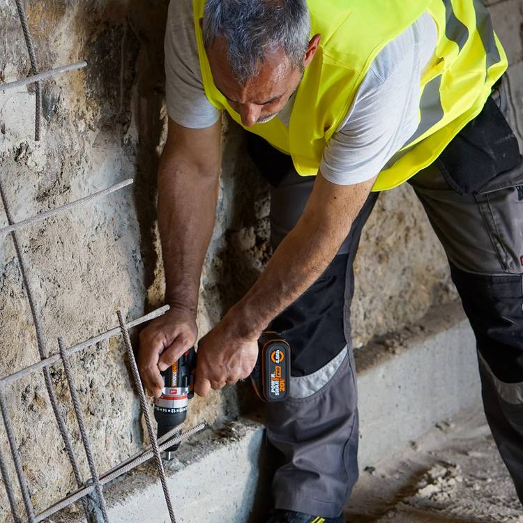 Worx WX354.9 cordless hammer drill 20V, UK version