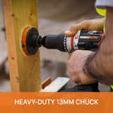 Worx WX354.9 cordless hammer drill 20V, UK version