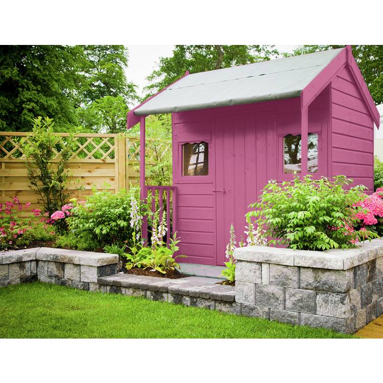 Johnstone's garden paint Paradise Petals 1L, imported from the UK
