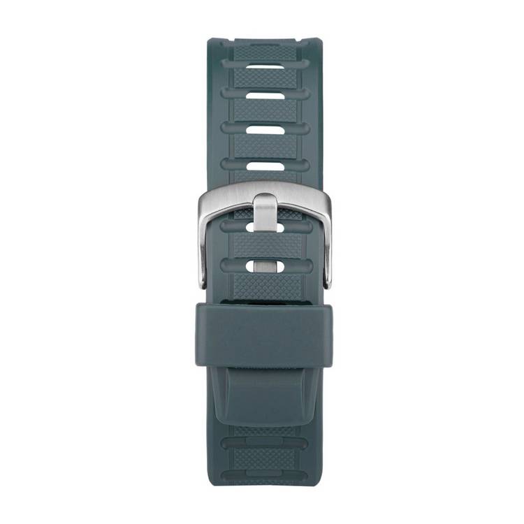 Sekonda men's grey digital watch with plastic strap, UK version