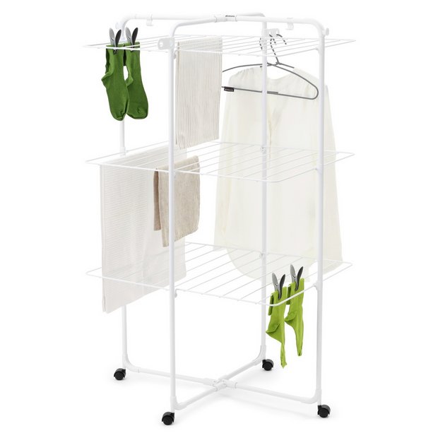 Brabantia 23m tower clothes airer white (British brand)