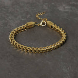 Uncommon Souls gold tone link chain bracelet 20cm (British brand)