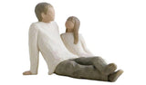 Willow Tree Father and Daughter figurine 11.5cm (British brand)