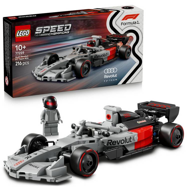 LEGO Speed Champions Audi Revolut R26 F1 car 216 pieces, imported from the UK