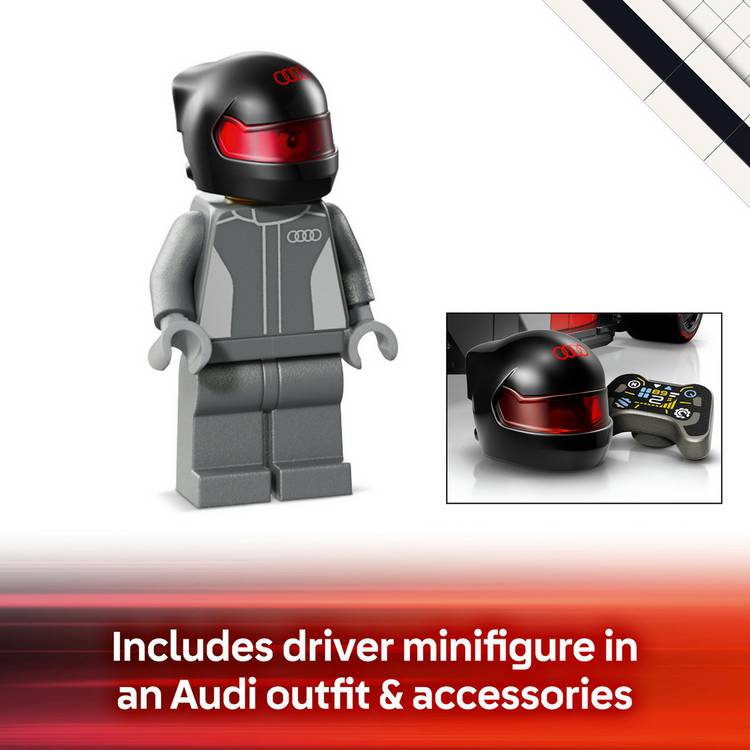 LEGO Speed Champions Audi Revolut R26 F1 car 216 pieces, imported from the UK