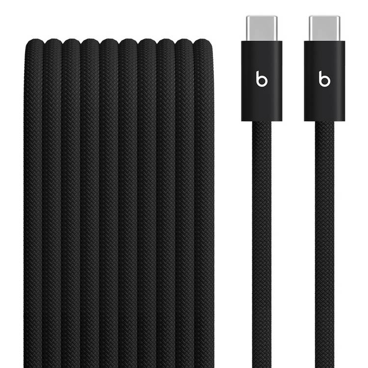 Beats charging cable Bolt Black 3m, imported from the UK