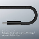 Beats charging cable Bolt Black 3m, imported from the UK
