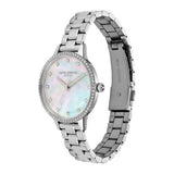 Olivia Burton pastel dial bracelet watch stainless steel crystal bezel (British brand)
