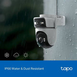 Tapo TC47 outdoor dual lens security camera - British product