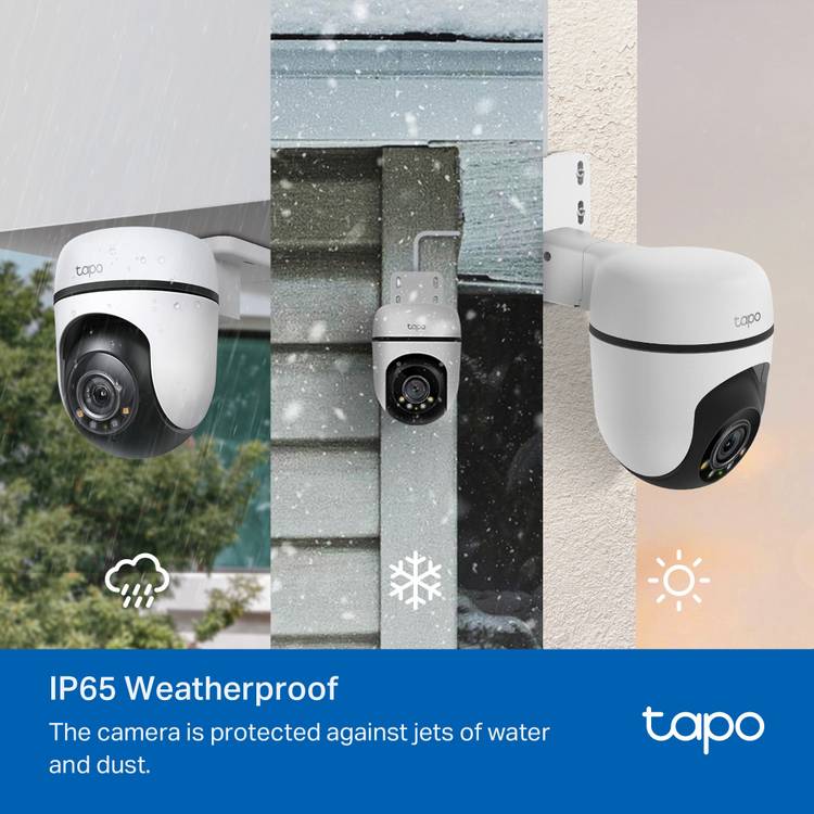TP-Link Tapo C510W 2K twin pack security camera, imported from the UK