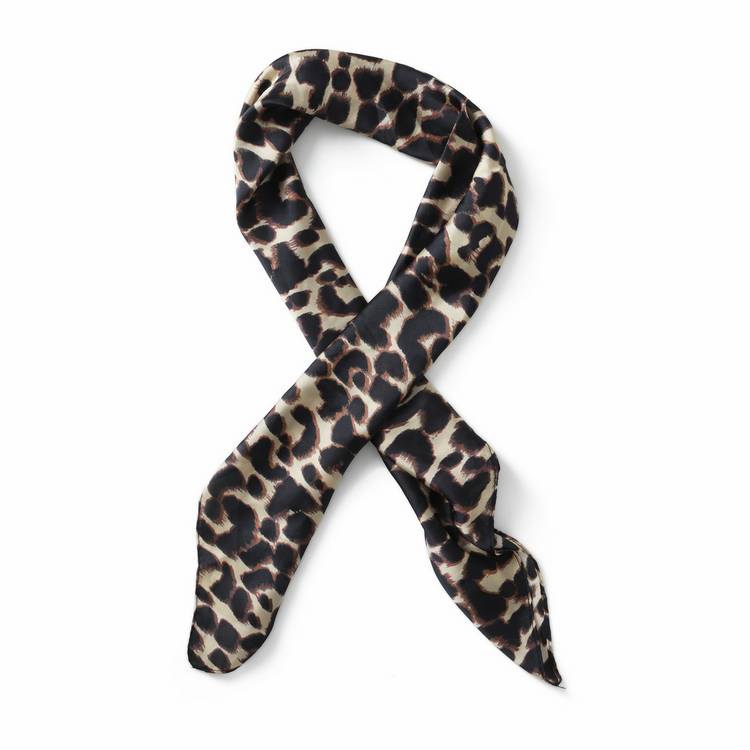 Freedom leopard print headscarf - British product