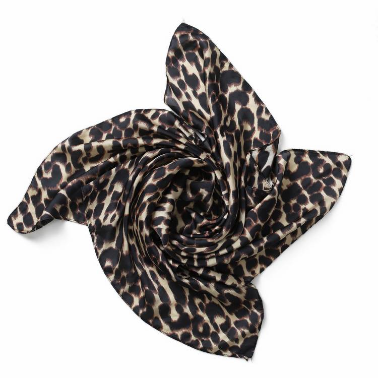 Freedom leopard print headscarf - British product