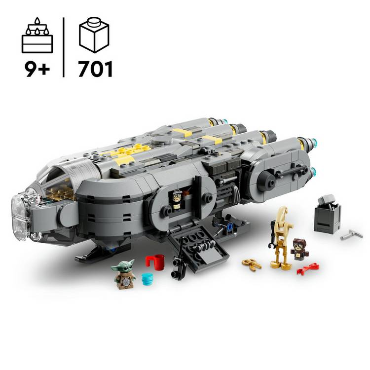 LEGO Star Wars Anzellan Starship set 701 pieces, imported from the UK