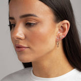 Freedom starfish crystal seahorse earrings set, imported from the UK