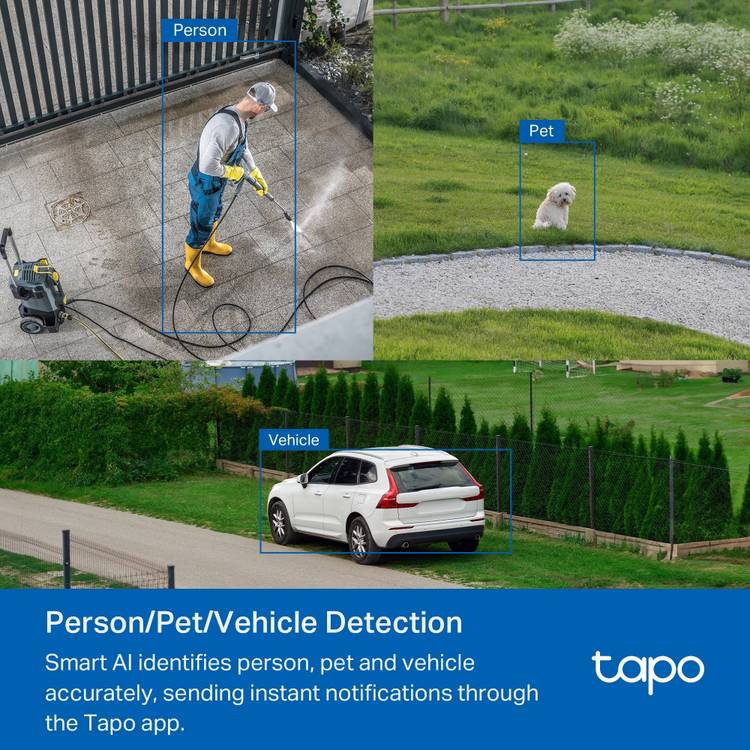 TP-Link Tapo TC43 outdoor security camera, UK version