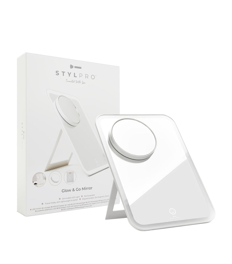 STYLPRO Glow & Go travel makeup mirror (British brand)