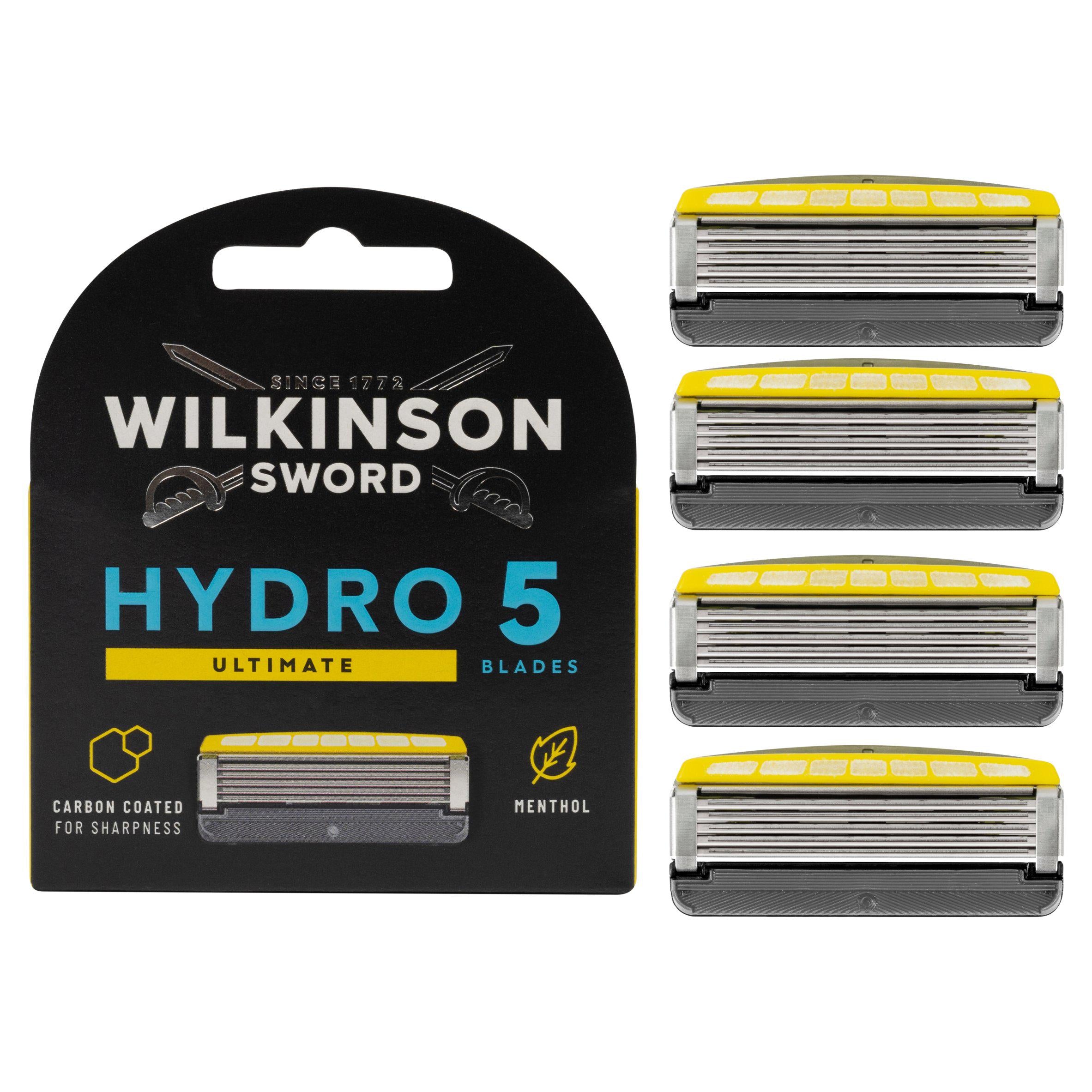 Wilkinson Sword Hydro 5 Skin Protection Men's Razor Advanced Blades x4 men's razors & blades Sainsburys