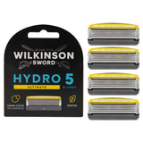 Wilkinson Sword Hydro 5 Skin Protection Men's Razor Advanced Blades x4 men's razors & blades Sainsburys