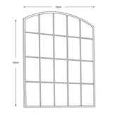 Gallery Rockford Window Mirror 76 x 92cm (British brand)