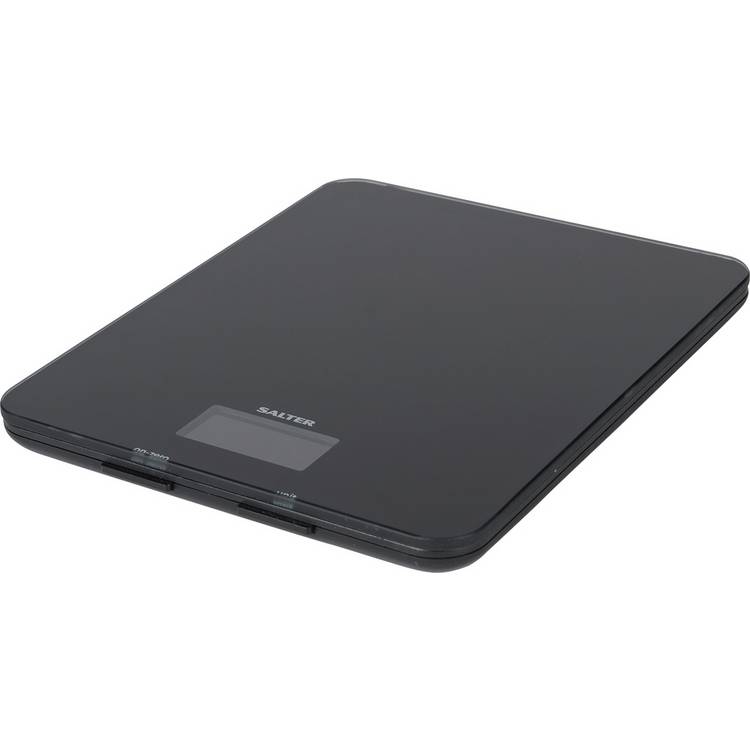 Salter black digital kitchen scale 10kg (British brand)