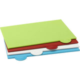 Argos Home plastic chopping board set pack of 4 (British brand)
