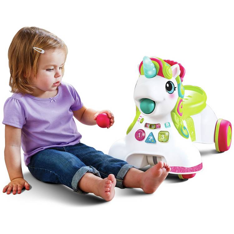Infantino baby walker 3-in-1 Sit Walk Ride Unicorn, UK version