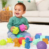 Infantino Playtime Pals sensory shapes activity toy set, UK version