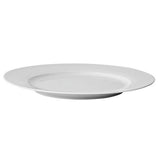 Argos Home set of 4 super white porcelain dinner plates 27cm (British brand)