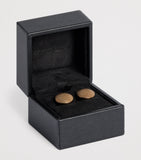 Giorgio Armani bronze-finish sterling silver cufflinks - British product