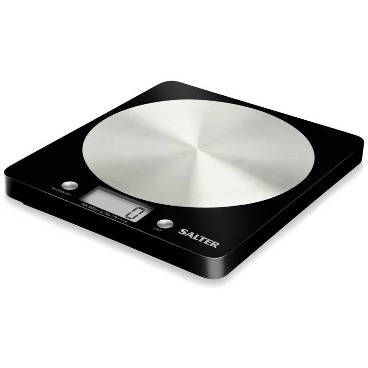 Salter electronic kitchen scale black, imported from the UK