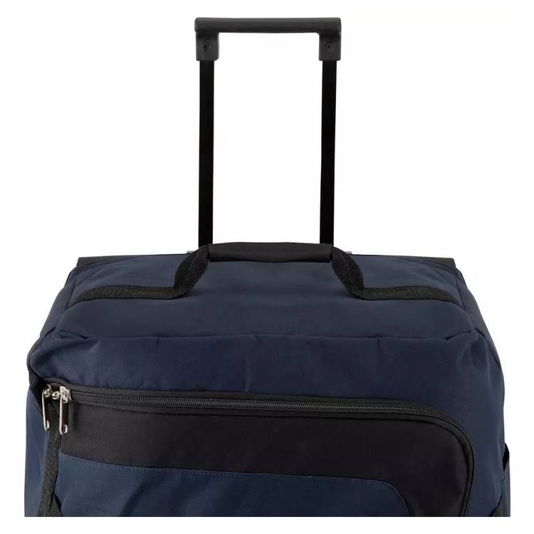 Large wheeled holdall navy blue 80 litre (British brand)