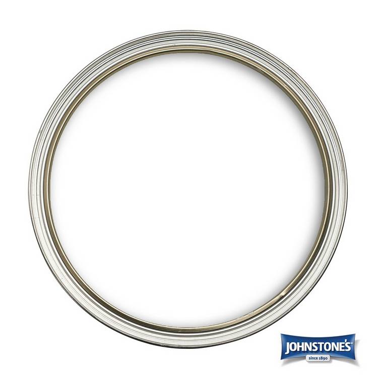 Johnstone's Brilliant White gloss paint 2.5L - British product