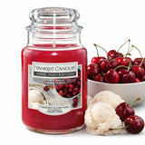 Argos Yankee Candle Large Scented Candle Cherry Vanilla- Buy online at McGrocer
