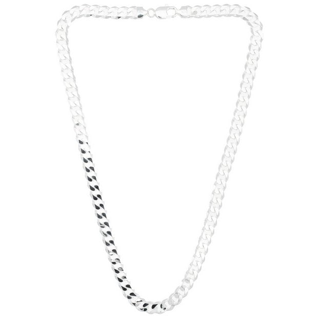 Revere sterling silver curb chain necklace 20 inch (British brand)