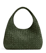 Harrods Bottega Veneta Large Suede Campana Shoulder Bag- Buy online at McGrocer