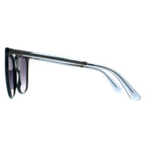 Calvin Klein CK23500S blue gradient round sunglasses, imported from the UK