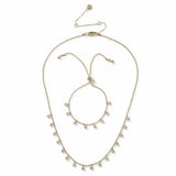 Liars & Lovers crystal necklace bracelet giftset, imported from the UK
