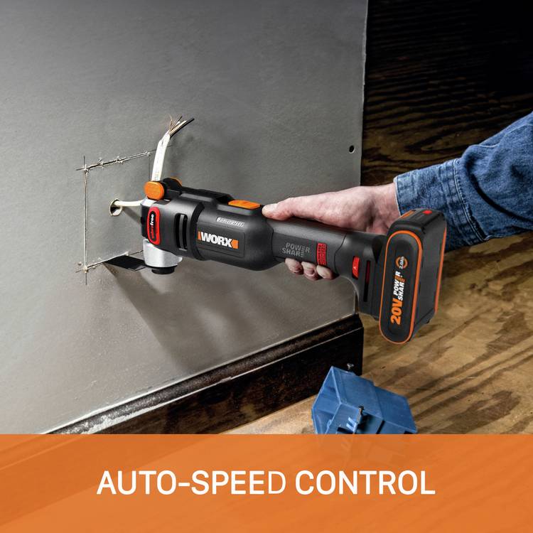 Worx 20V cordless oscillating multi tool - British product