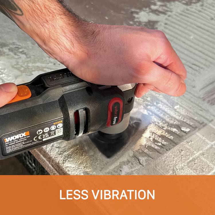 Worx 20V cordless oscillating multi tool - British product