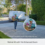Ring Battery Video Doorbell Pro Retinal 4K Deep Silver - British product