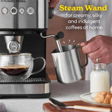 Russell Hobbs Everyday Espresso machine stainless steel, imported from the UK
