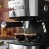 Russell Hobbs Everyday Espresso machine stainless steel, imported from the UK