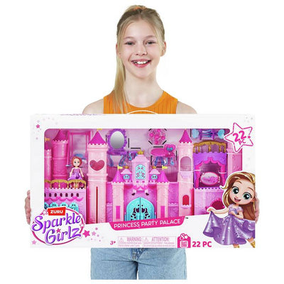 Argos Zuru Sparkle Girlz Princess Party Castle Playset- Buy online at McGrocer