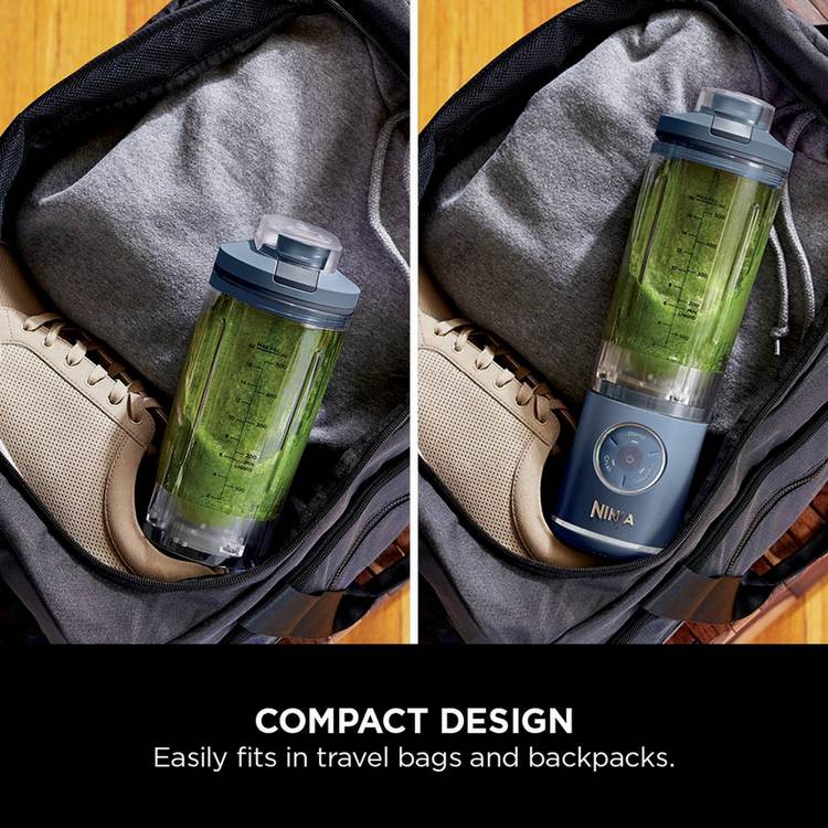 Ninja Blast Max portable blender navy 570ml, imported from the UK