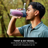 Ninja Blast Max portable blender navy 570ml, imported from the UK