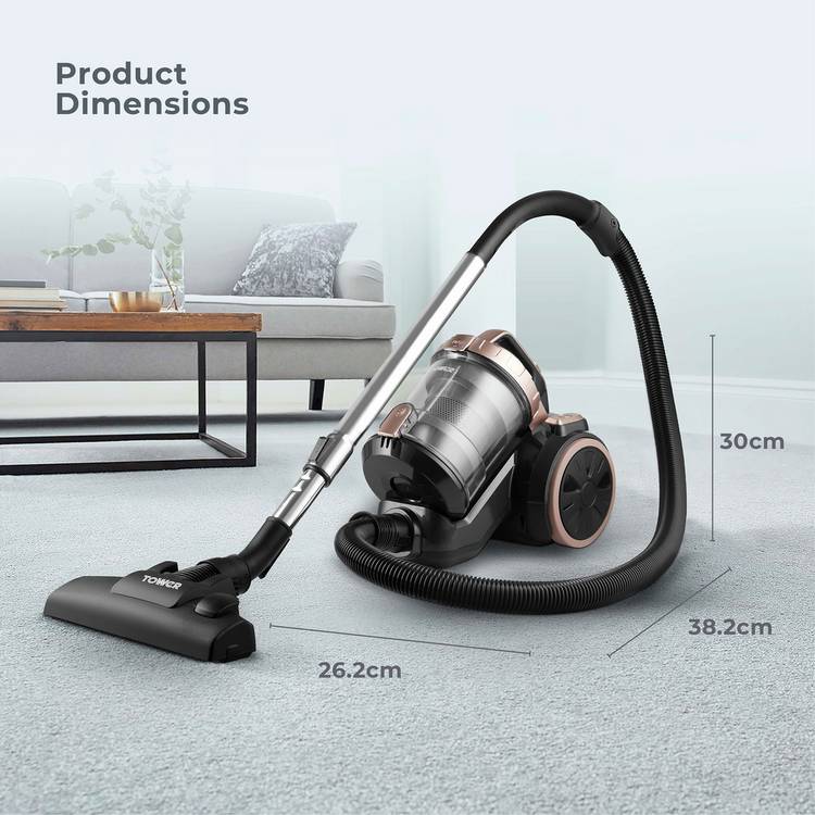 Tower pet corded bagless cylinder vacuum cleaner, imported from the UK